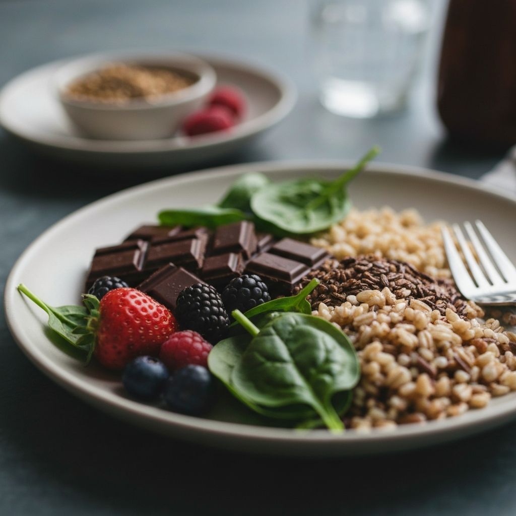 Nutritious balanced food for men's wellness